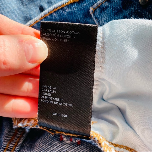 BDG by Urban Outfitters Slim Straight High-Rise Jeans Sz 24 - Picture 7 of 10